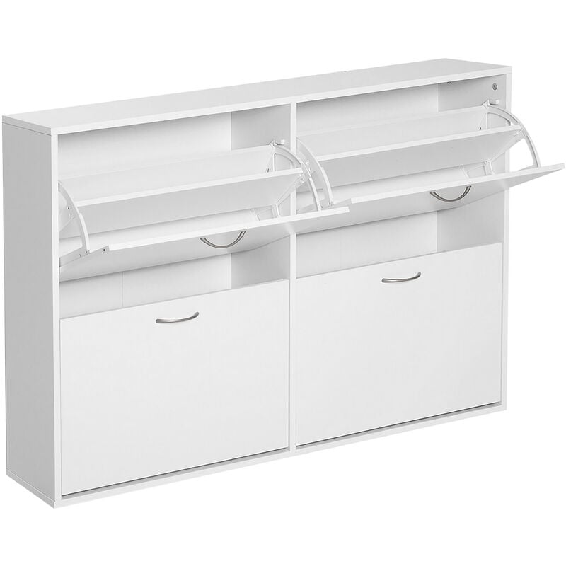 MH - Meuble à chaussures grande taille geelong blanc