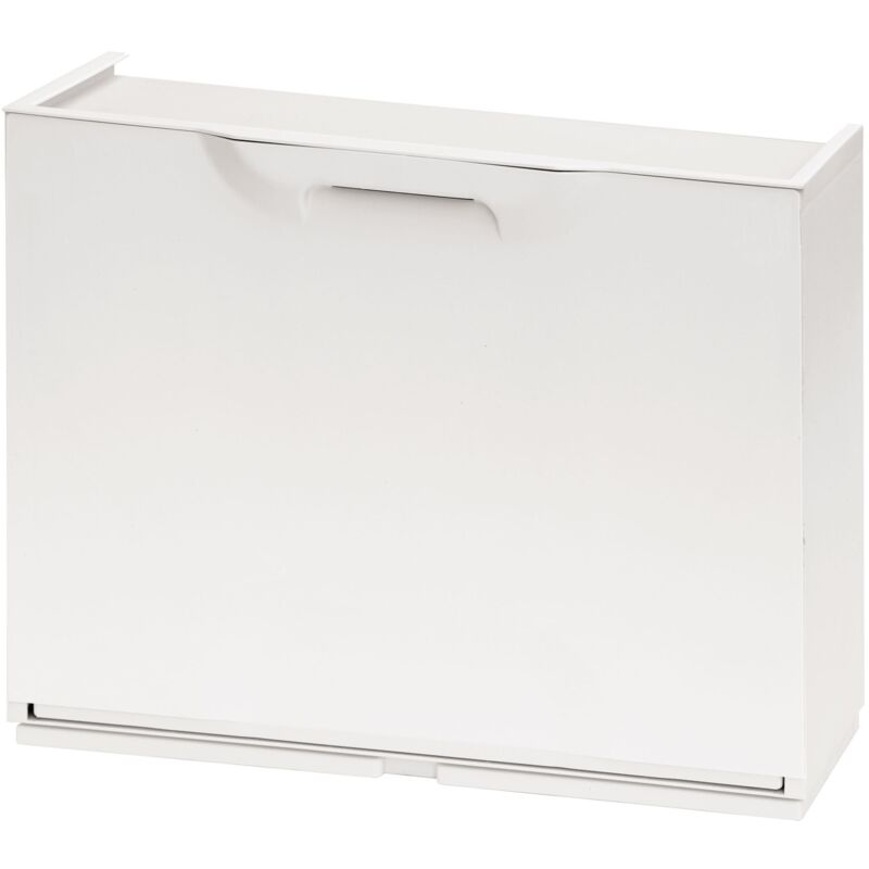 Meuble a chaussures modulaire blanc 51x17x41 cm h meubles de maison peu encombrants antichoc