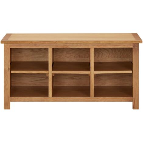 Meuble à chaussures，Étagère à chaussures 90x37x45 cm Bois de chêne solide CFW1185116