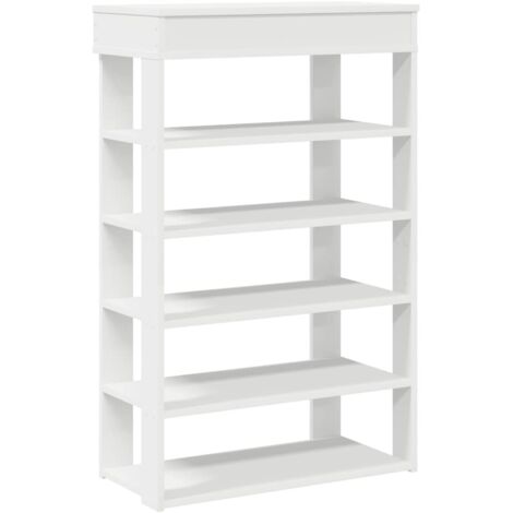 Meuble à chaussures，Étagère à chaussures blanc 60x30x98 cm bois d'ingénierie CFW4162541