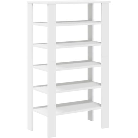 Meuble à chaussures，Étagère à chaussures blanc 61x32x105 cm bois d'ingénierie CFW7411454