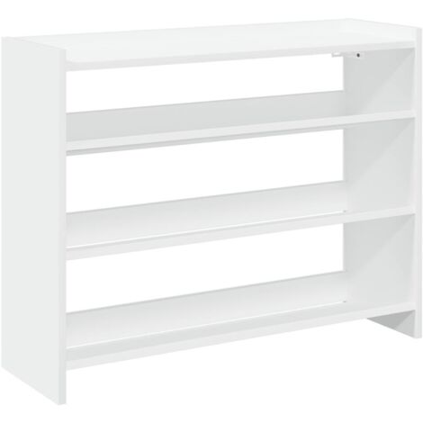 Meuble à chaussures，Étagère à chaussures blanc 80x25x62 cm bois d'ingénierie CFW1208896