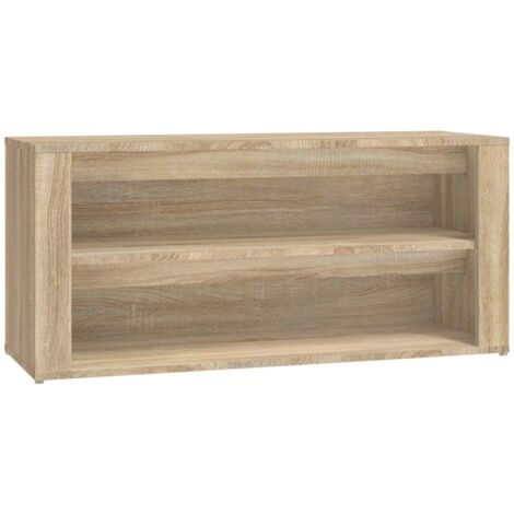 Meuble à chaussures，Étagère à chaussures Chêne sonoma 100x35x45cm Bois d'ingénierie CFW2429236