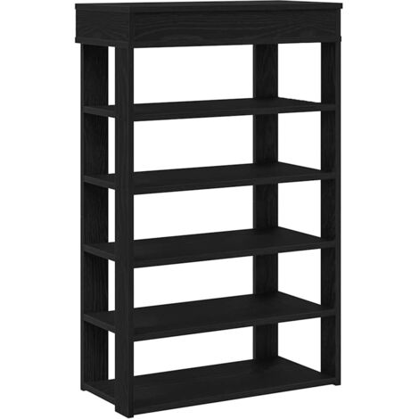 Meuble à chaussures，Étagère à chaussures noir 60x30x98 cm bois d'ingénierie CFW4475669
