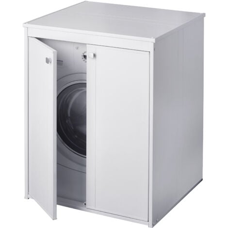SoBuy Colonne Salle De Bain Avec Panier à Linge Meuble Rangement Haut Armoire De Rangement Avec