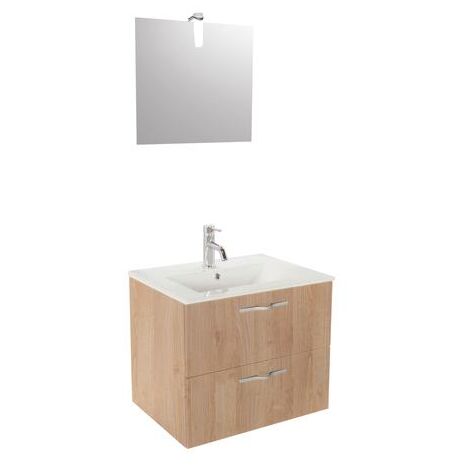 Meuble à suspendre OBVIO S+ - L60cm - Bois - Mélaminé - Livré monté - One pack - Bois