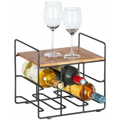 Meuble à vin LOFT avec étagère, WENKO