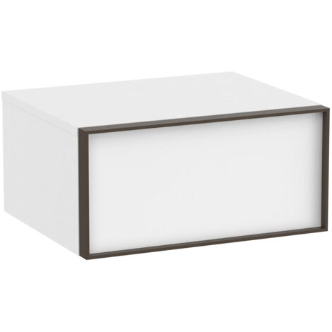 Meuble auxiliaire "INSPIRA" 600 - 1 tiroir - Blanc Mat - Roca