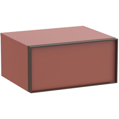 Meuble auxiliaire "INSPIRA" 600 - 1 tiroir - Terracotta Mat - Roca