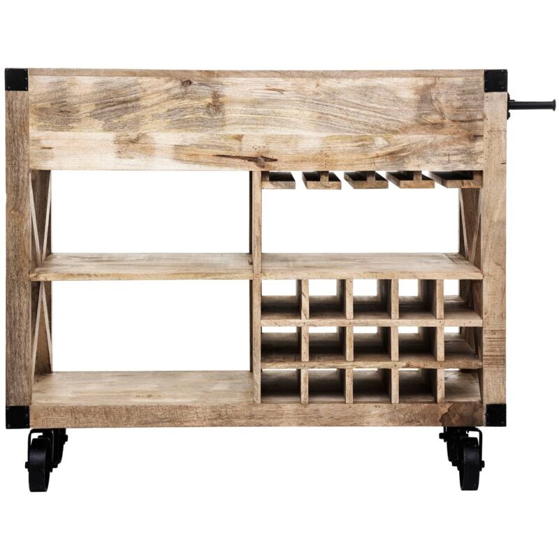 Atmosphera - Meuble bar Silas manguier 98x120cm créateur d'intérieur