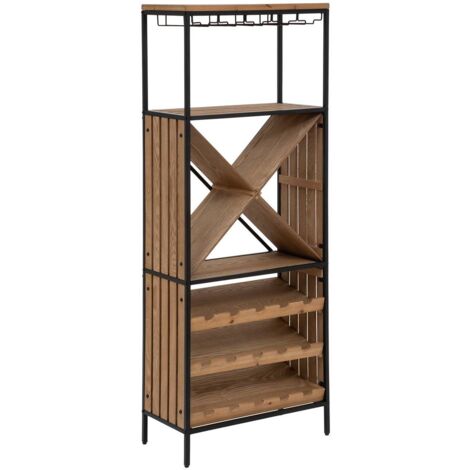 Meuble Bar Bouteille Bakos - Atmosphera créateur d'intérieur - Beige