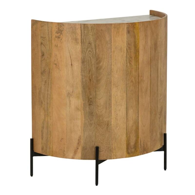 Meuble bar en bois de manguier et marbre Adler