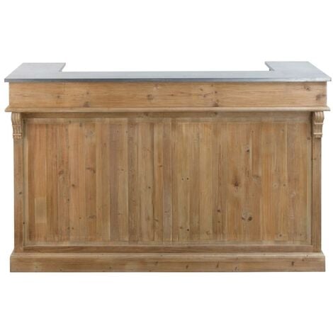 Meuble bar en bois recyclé 180 cm Garance