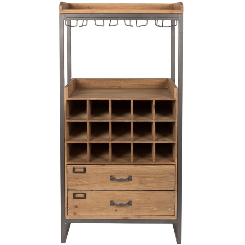 M&s - Meuble range bouteilles et verres Edgar - Boite à design