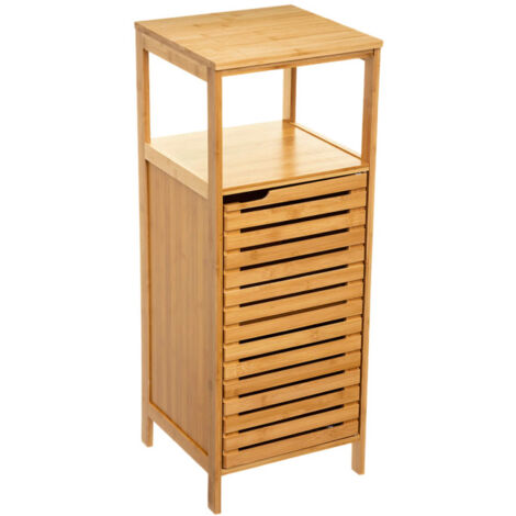 Meuble Bas 1 Porte "Sicela" 78cm Naturel