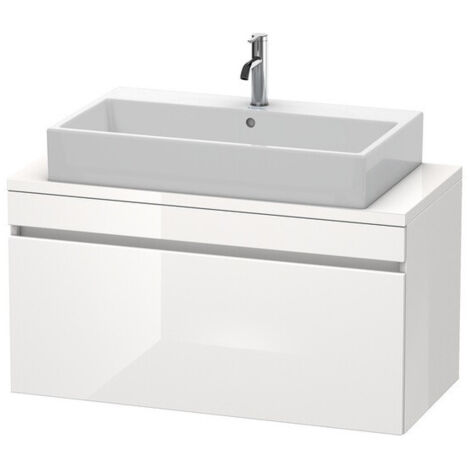 Meuble bas console DURASTYLE 512x1000x478mm blanc brillant