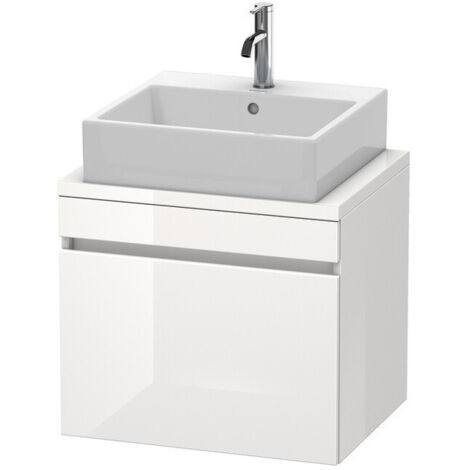 Meuble bas console DURASTYLE 512x600x478mm blanc mat