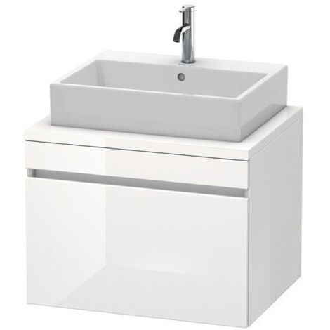 Meuble bas console DURASTYLE 512x700x548mm blanc mat