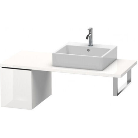 Meuble bas console L-CUBE 400x320x547mm beton