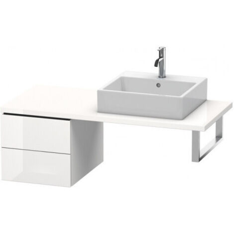 Meuble bas console L-CUBE 400x420x547mm lin