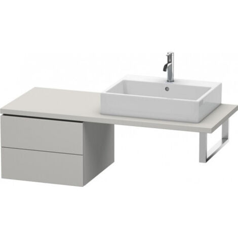 Meuble bas console L-CUBE 400x520x547mm beton