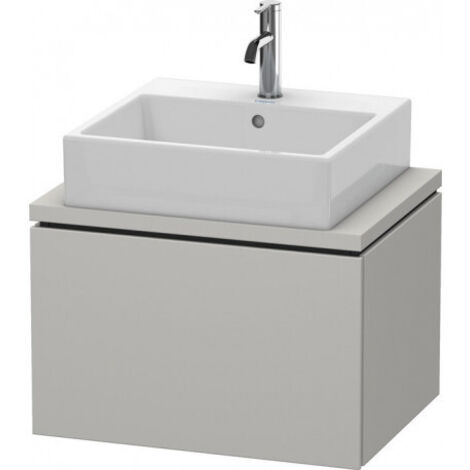Meuble bas console L-CUBE 400x620x477mm beton
