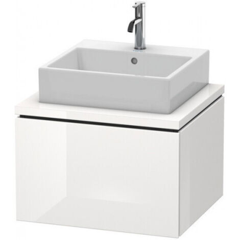 Meuble bas console L-CUBE 400x620x547mm beton