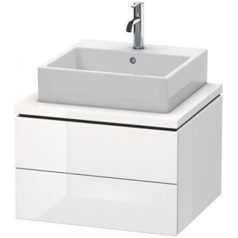 Meuble bas console L-CUBE 400x620x547mm beton