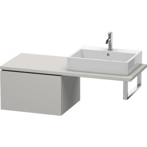Meuble bas console L-CUBE 400x620x547mm beton