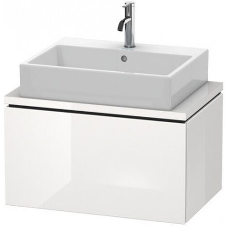 Meuble bas console L-CUBE 400x720x477mm beton