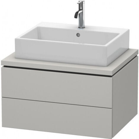 Meuble bas console L-CUBE 400x720x547mm beton