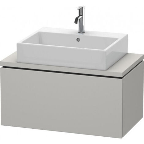 Meuble bas console L-CUBE 400x820x477mm beton