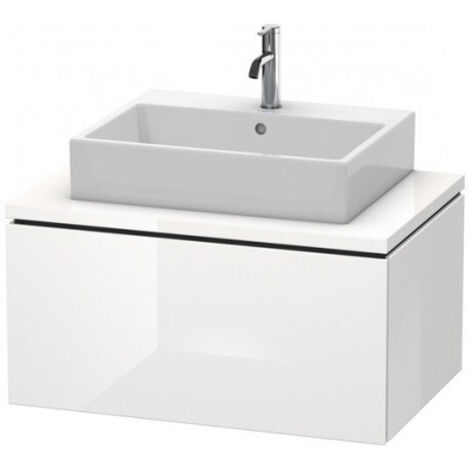 Meuble bas console L-CUBE 400x820x547mm beton