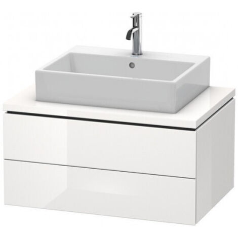 Meuble bas console L-CUBE 400x820x547mm beton