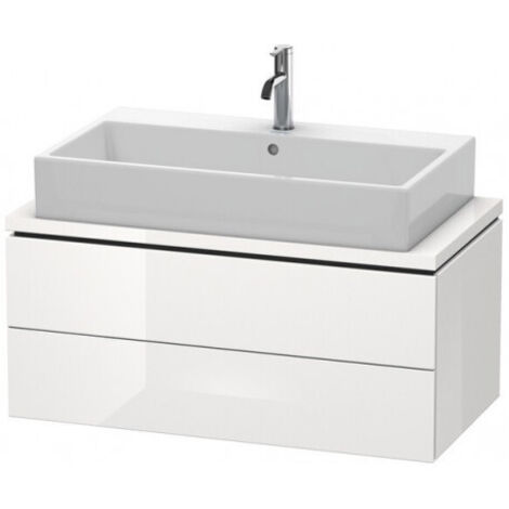 Meuble bas console L-CUBE 400x920x477mm beton