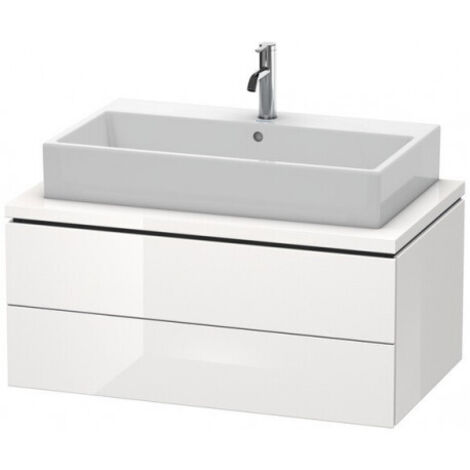 Meuble bas console L-CUBE 400x920x547mm beton