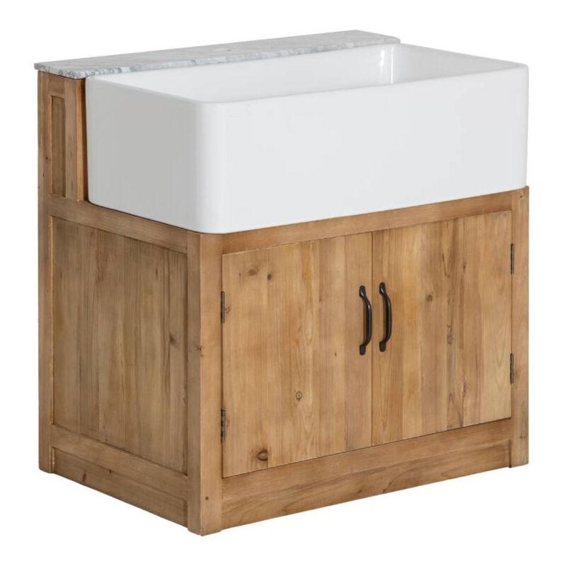 Meuble bas de cuisine avec évier Epure