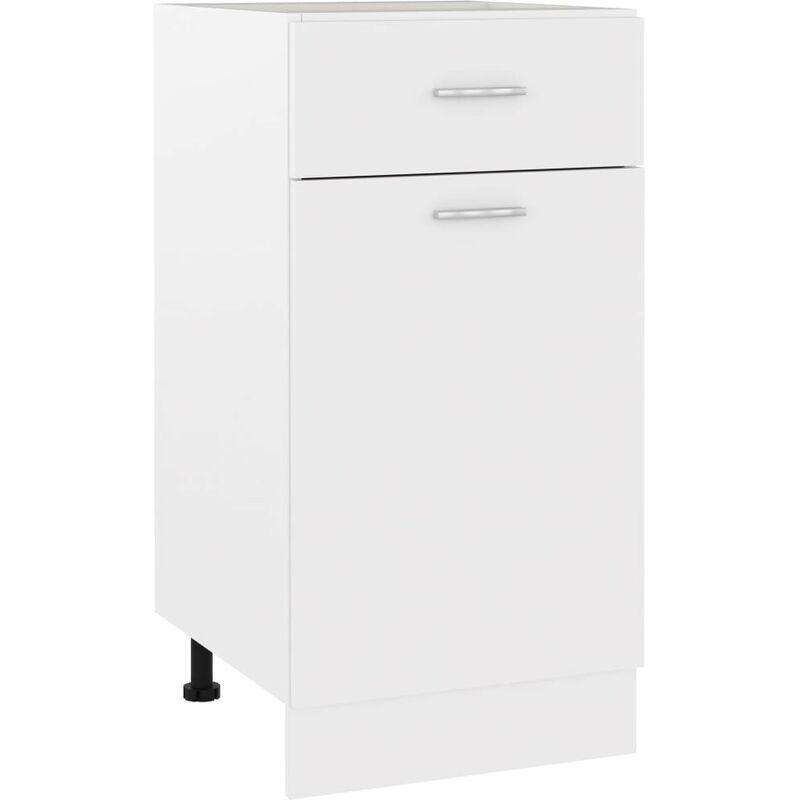 Meuble bas de cuisine Blanc 40x46x81,5 cm Meuble bas de cuisine Blanc 40x46x81,5 cm