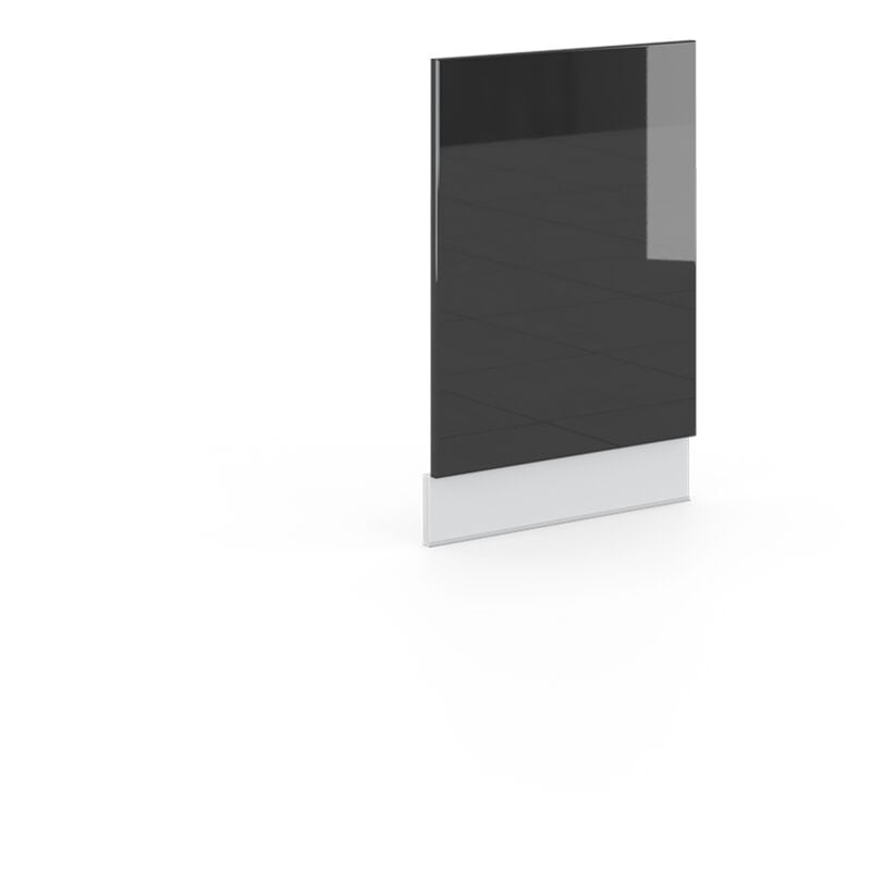 Façade Fame-Line, Anthracite Haute brillance, 45 cm sans plan de travail Vicco
