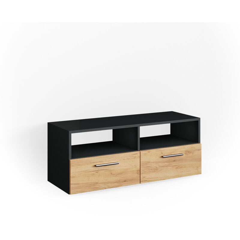 Vicco - Meuble tv Diego, Anthracite, 95 x 38 cm
