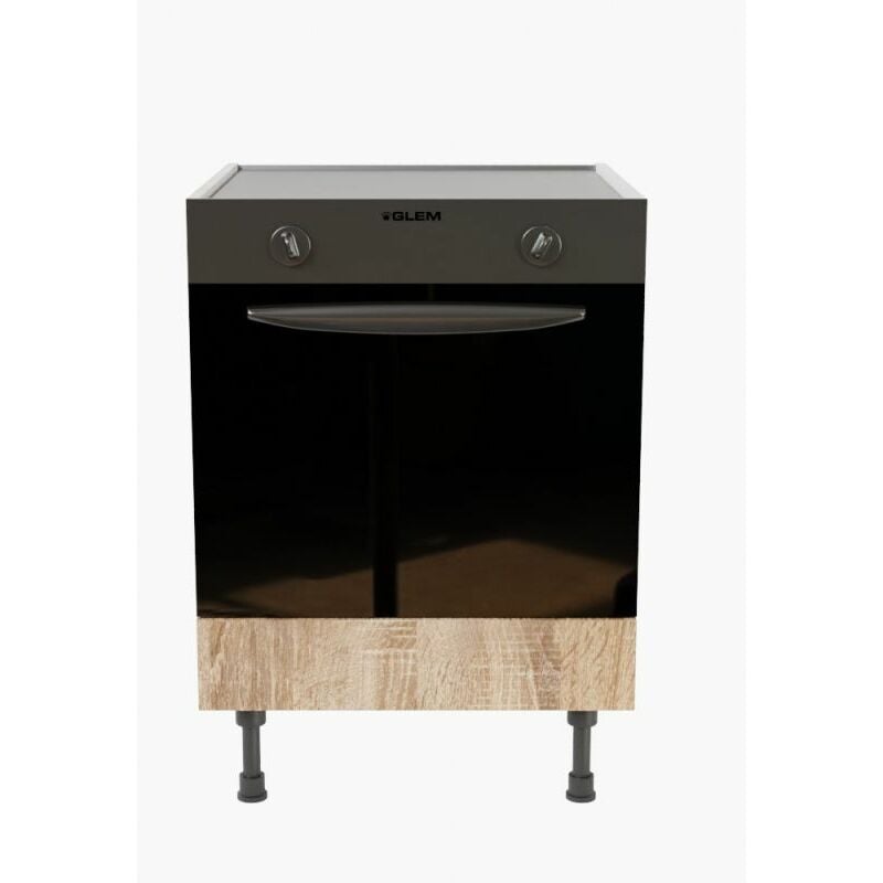 Meuble bas four - 60 cm - Bois