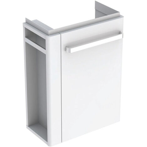 Meuble bas GE HWB RENOVA COMPACT 448x604x222mm m HTH L Ko blanc mat Fr blanc brillant