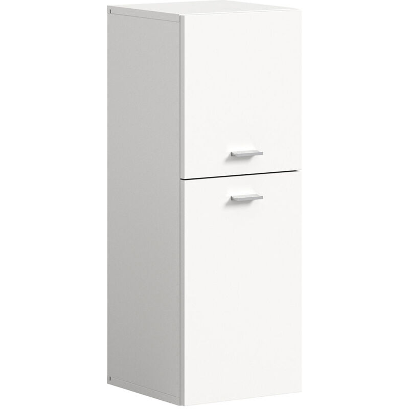 Boston armoire de salle de bain 2 portes blanches.