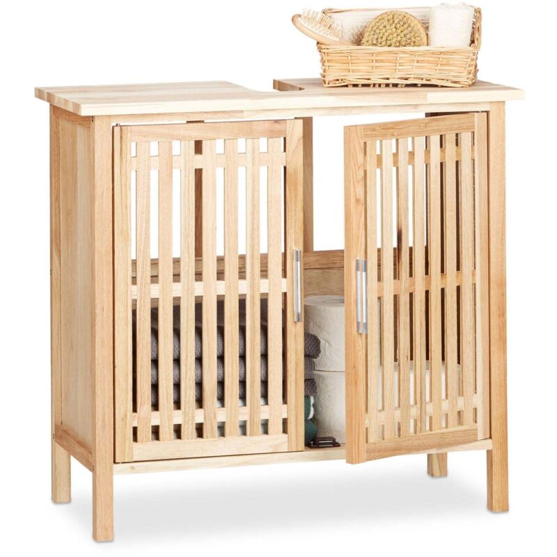 Meuble bas pour lavabo sur pied