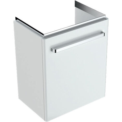 Meuble bas RENOVA COMPACT 500x604x337mm Ko blanc mat Fr blanc brillant