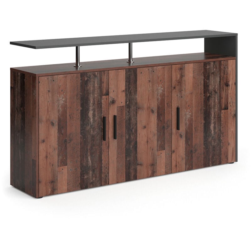 Commode Amato, Bois antique, 160 x 91.6 cm Vicco