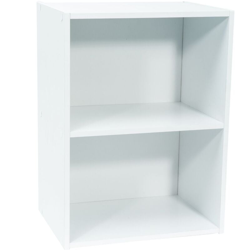 Meuble blanc de rangement Werka Pro 2 niches (54 x 40 x 29cm)