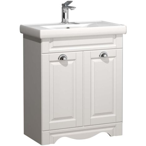 Meuble bogue, lavage Casalo H. 81 x L. 61 x P. 46 cm Blanc