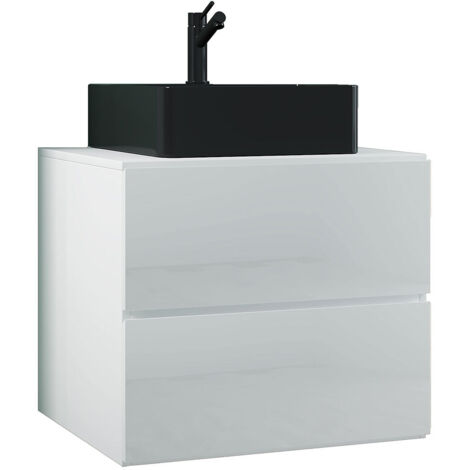 Meuble bogue, lavage Lendas H. 52 x L. 60 x P. 52 cm Blanc