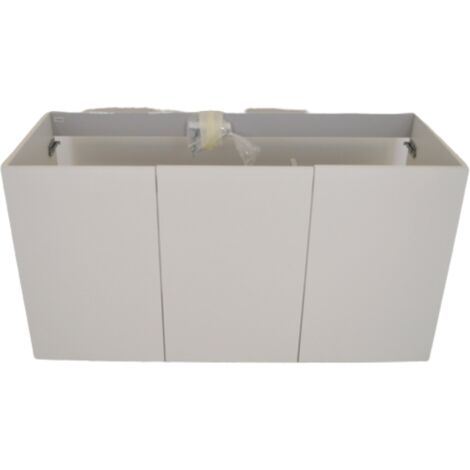 Meuble Caisson Sous-Vasque de Salle de Bain ALTERNA Concerto 3 Portes Largeur 120cm Blanc - 4088267